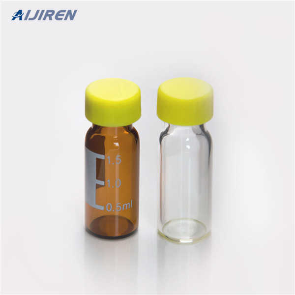 evaporation-proof seal HPLC glass vials open top cap